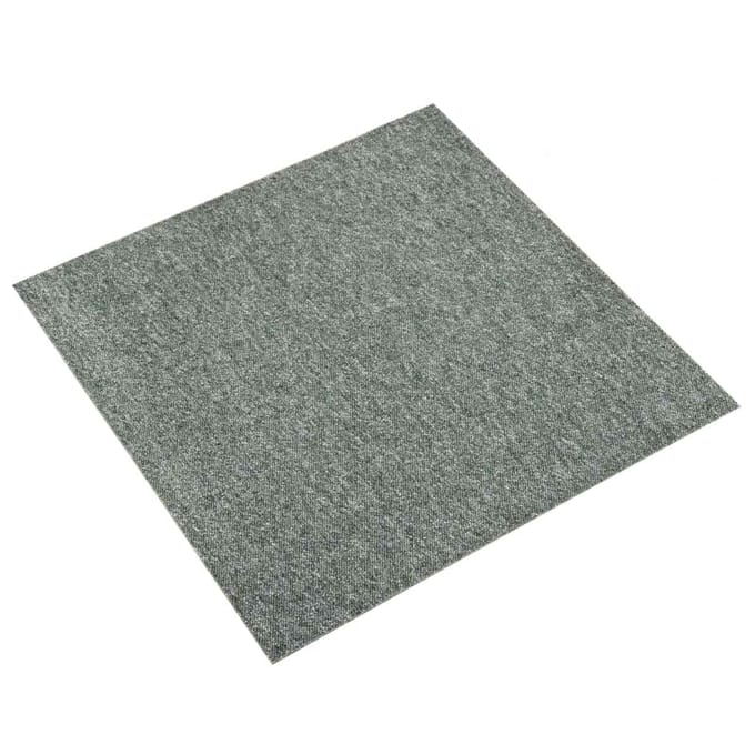 vidaXL - Tapijt - 20 - st - Groen - 50 - x - 50 - cm - 100% - Polypropyleen