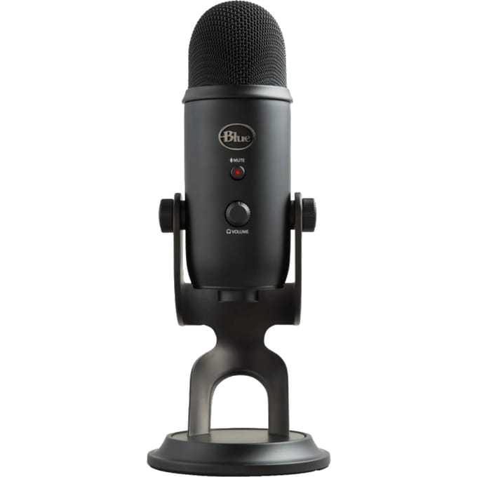 Blue Microphones Yeti - Microfoon - USB - Studiokwaliteit Streaming en Recording - Blackout