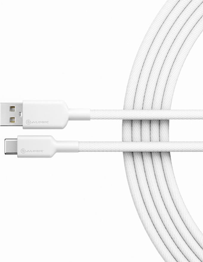 ALOGIC ELPCA201-WH USB-kabel USB 2.0 1 m USB A USB C Wit