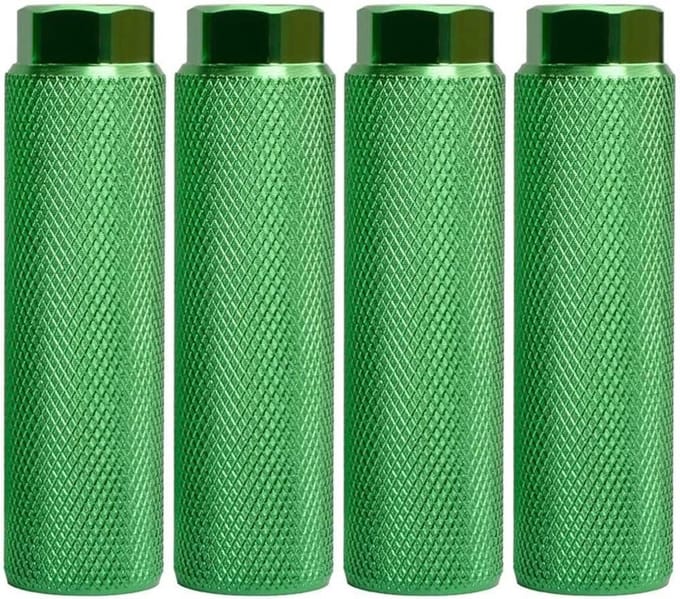 Fiets Haringen - Voetsteunen Fiets - Extra Grip - Antislip Ontwerp - 4 Stuks - Groen