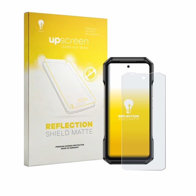 upscreen - Screenprotector voor Ulefone Armor 27T Pro Plus - Folie Beschermfolie anti glare matte
