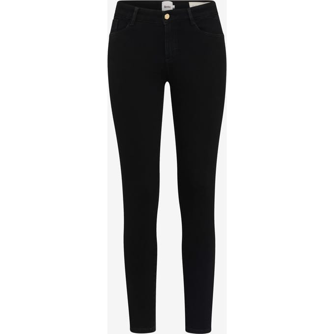 Brax Dames Jeans  Style ANA CLEAN BLACK BLACK, denim zwart, maat 36