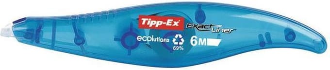 Correctieroller Tipp-ex 5mmx6m exact liner ecolutions - 10 stuks