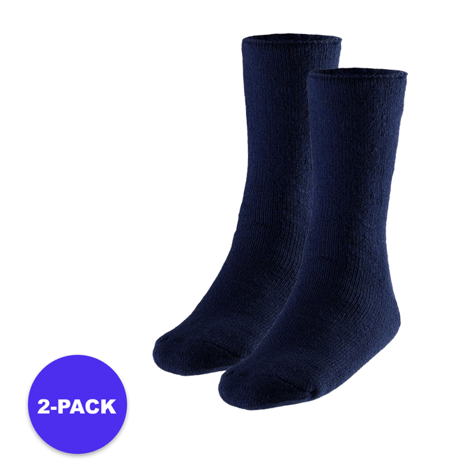 Heatkeeper - Thermo sokken heren - 2-Paar - 41/46 - Donker Blauw - Thermosokken - Thermosokken heren 43 46