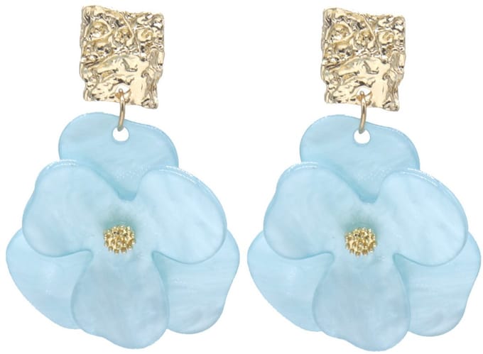 Dames oorbellen - Bloemvormig - Elegant - Lichtgewicht - 5.5x3.5cm