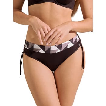 Hooggesneden bikini onderstuk met verstelbare zijkanten voor dames Lisca Toulouse