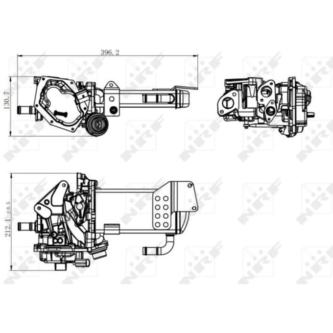 EGR module NRF 48202