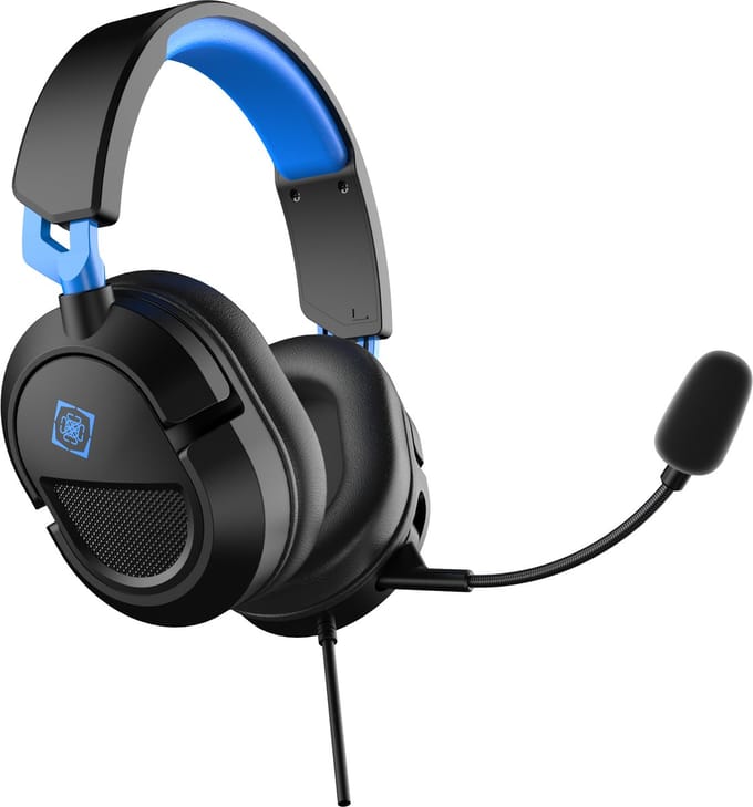 Deltaco Gaming Headset - Verstelbare Hoofdband - Flexibele Microfoon - Inline Bediening - Zwart