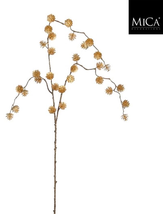 Mica Decorations – Dennenappel Tak – 94 x 10 x 4 cm