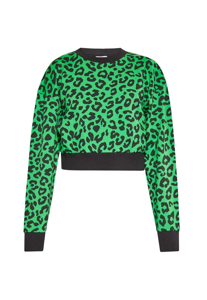Mymo Sweatshirt Dames Groene Leeuw