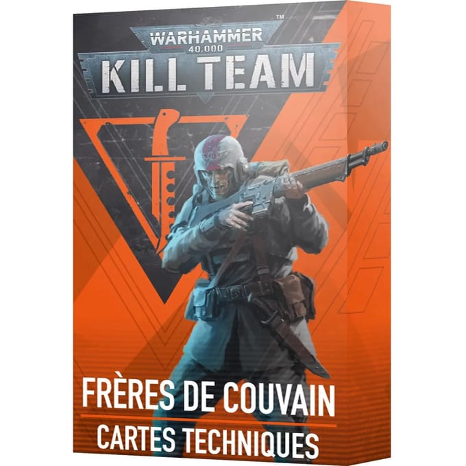 Bordspellen Games Workshop Warhammer 40k - Kill Team Datacards (Fr)eres de Couvain (Fr)