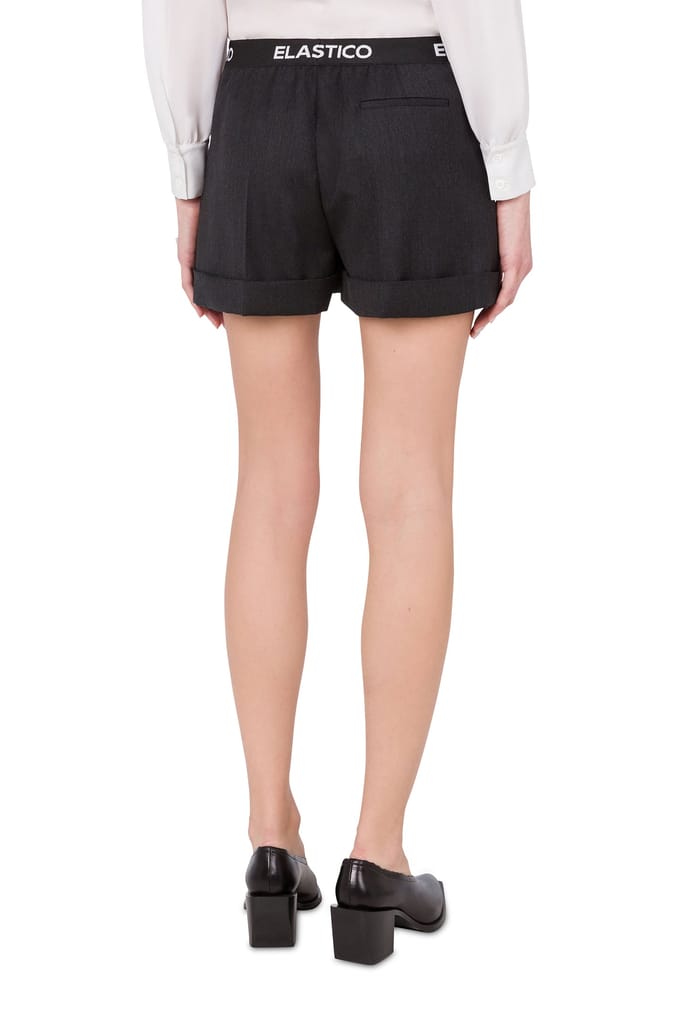 Moschino Classic Shorts Grey Taglia: 40 | Pantaloncini Outlet | Donna | Grigio