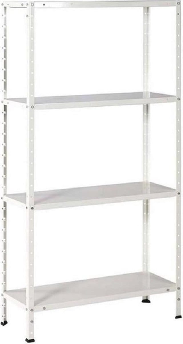 Avasco Opbergrek - Stellingkast Solid 50 Wit - 200 kg draagkracht - 145x72,5x30 cm