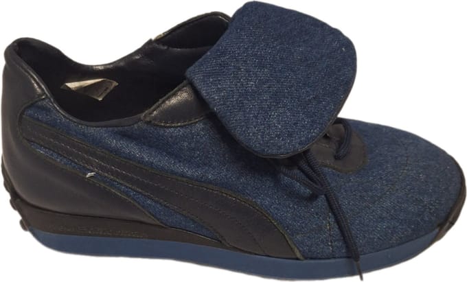 NEW EDITION-SNEAKER-276-JEANS/BLEU/LEER-44