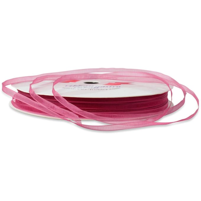 Organza lint, 3 mm - Violet