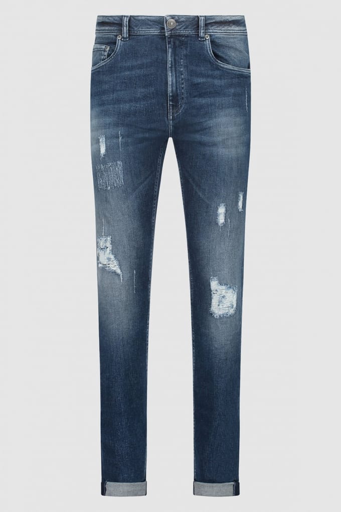 Circle of Trust Axel Solid Destroyed Taglia: W27 | Jeans Slim Fit Outlet | Uomo
