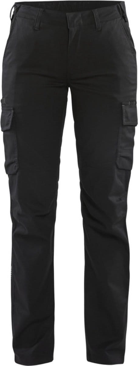 Blaklader Dames industrie werkbroek stretch 7144-1832 - Zwart - D19