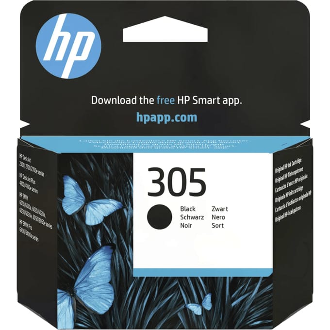 HP Inktcartridge 305 (3YM61AE) Zwart