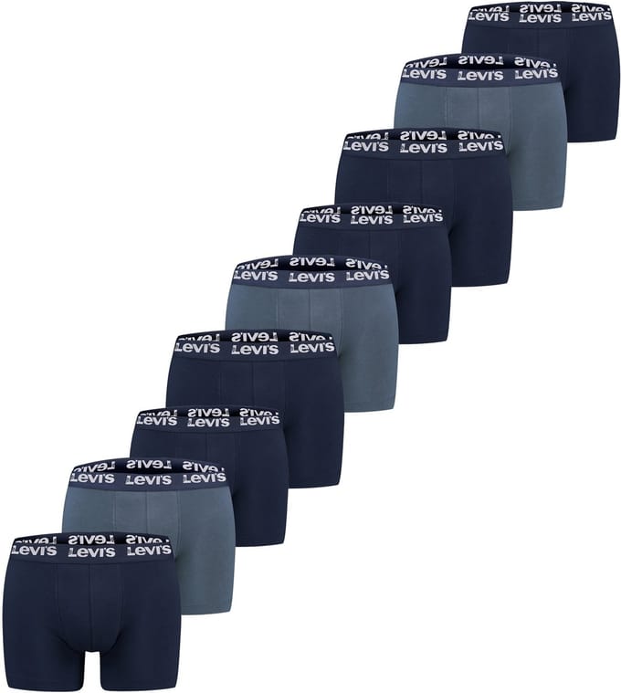 Pack of 9 men's Levis REPEAT LOGO BOXER boxer shorts underwear pants