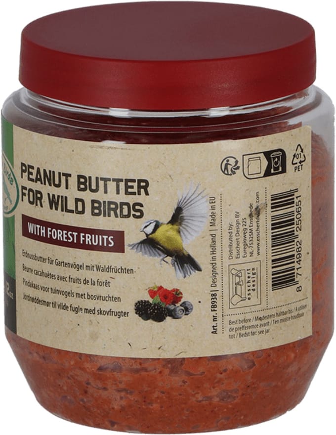 Esschert Design | Bosvruchtenvogel Pindakaas | 340g