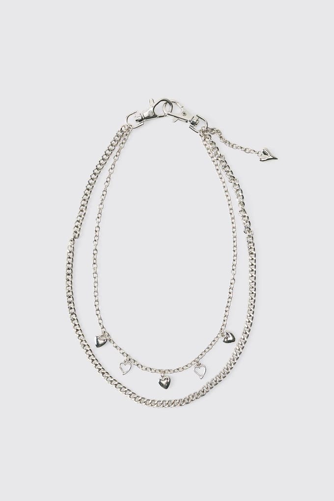 Hart Jeans Ketting | Silver