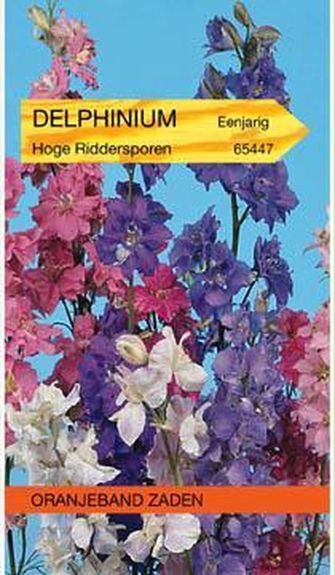 Delphinium, Ridderspoor gemengd