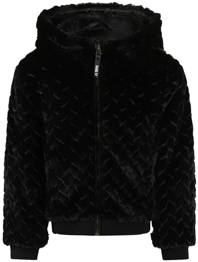 No Way Monday Meisjes Jas - Black