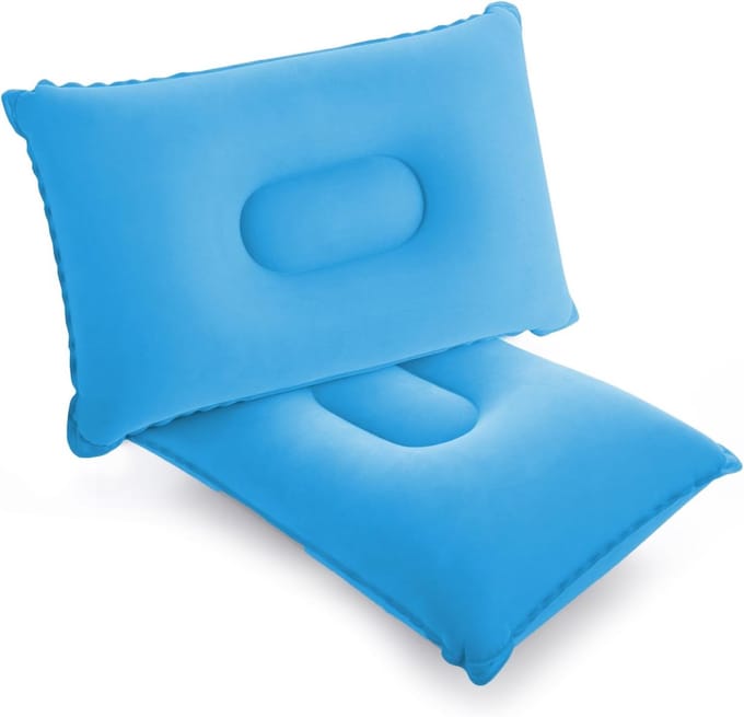 Opblaasbaar Campingkussen Set - Draagbaar 2 Stuks, Multifunctioneel en Comfortabel voor Buiten en Reizen