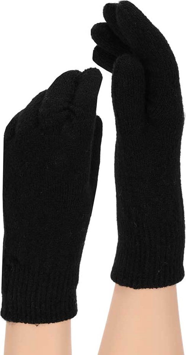 Sarlini Dames Handschoenen Zwart | Maat