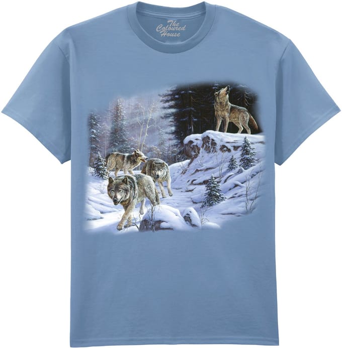 Wolf Wolven Final Call Wolves The Coloured House T-shirt XL