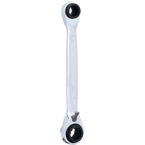 KS Tools 503.4656 4in1 GEARplus Dubbele ratelringsleutel, omschakelbaar, 8x10-12x13mm