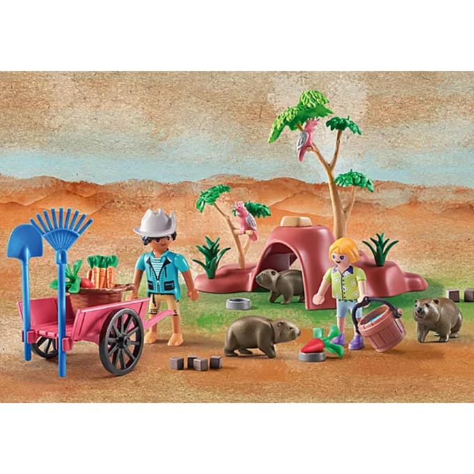 PLAYMOBIL Wiltopia Wombat schuilplaats - 71625