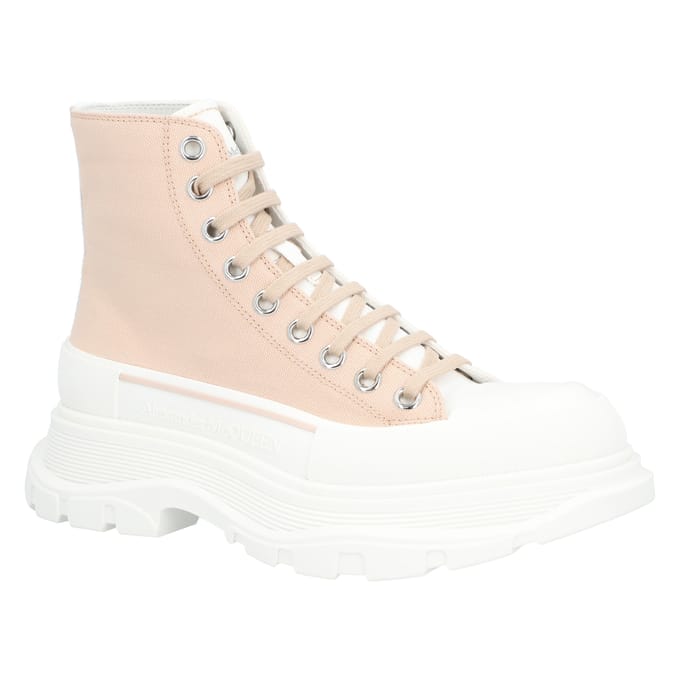 Alexander McQueen Tread Slick Boots 'Wit Grijs'