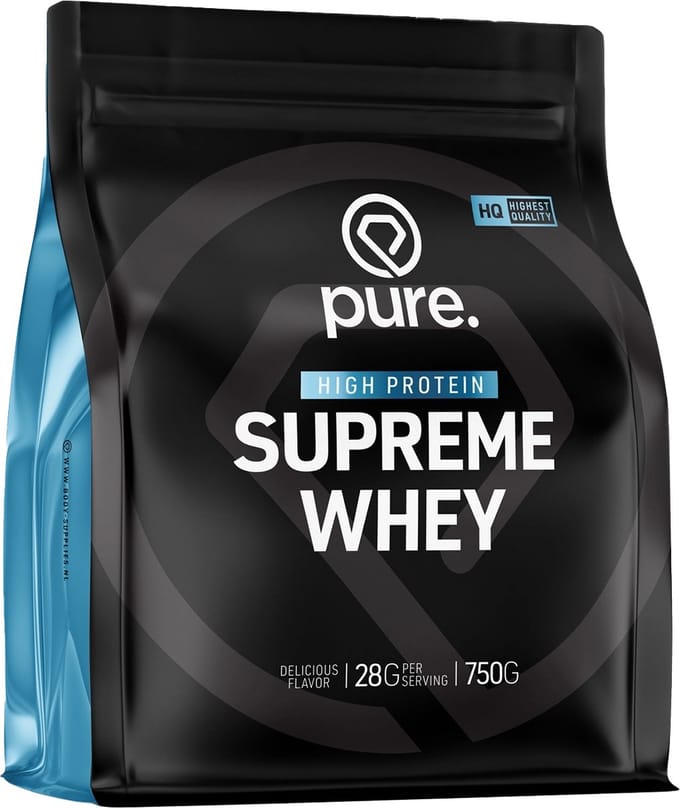 Pure. - Supreme Whey - eiwitpoeder - protein - eiwitshakes - Vanille – 2000g – koolhydraatarm