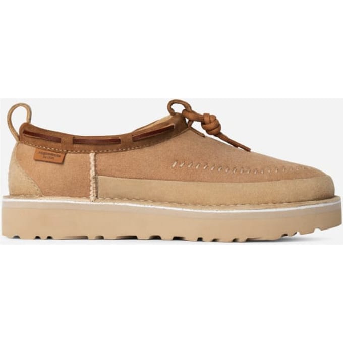 UGG® Tasman Crafted Regenerate for Women in Tan, Size 8, Shearling/Cotton/Leather
