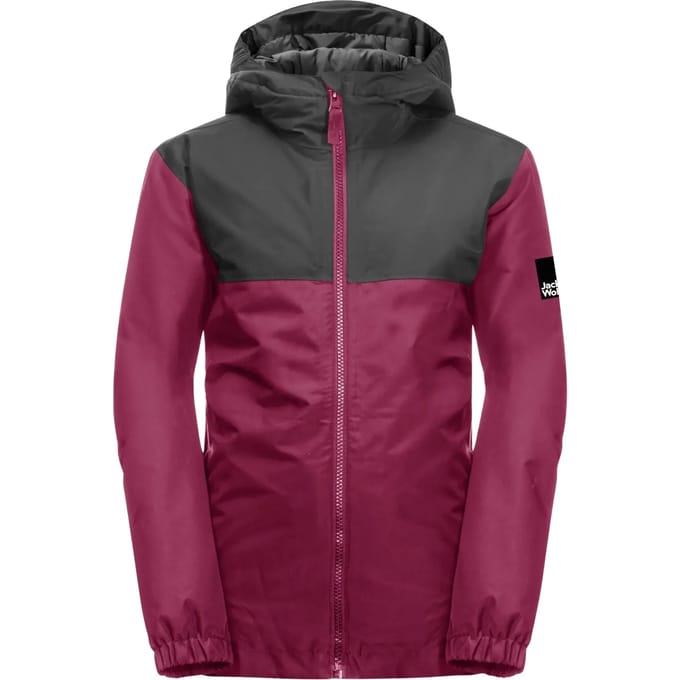 Geïsoleerde waterdichte jas voor kinderen Jack Wolfskin Spirit 2L