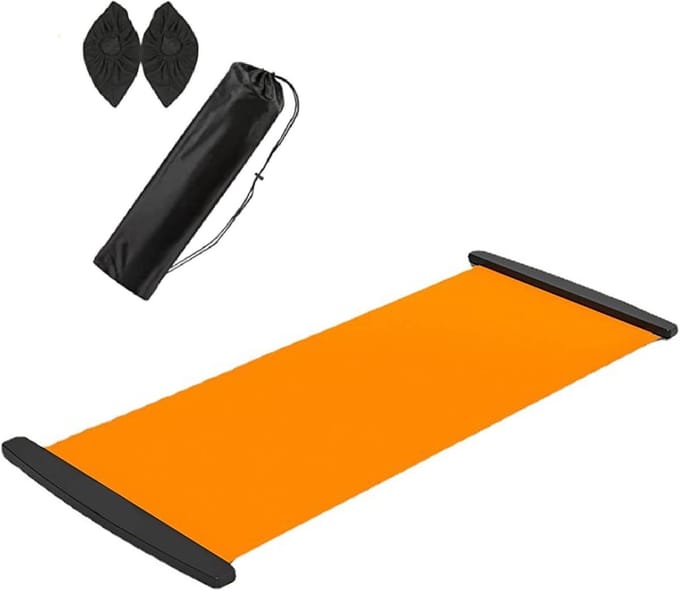 Balans-trainingsbord met lage-impact - met eindstops - inclusief skateboard en draagtas