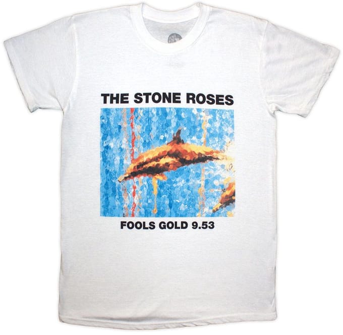 The Stone Roses - Fools Heren T-shirt - M - Wit