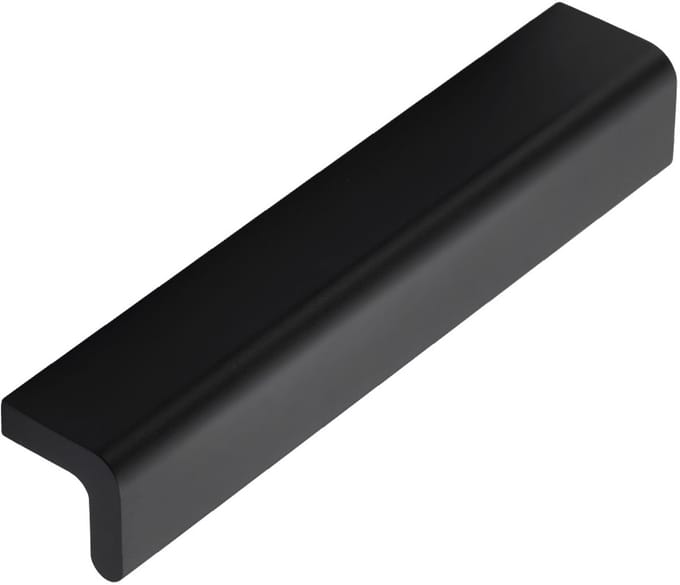 SOTECH Meubelgreep MALMÖ BA 160 mm Zwart geanodiseerde aluminium greeplijst Ladegreep