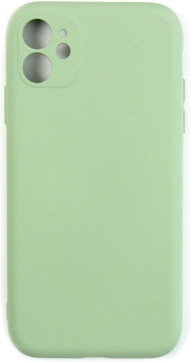 Rixus Soft TPU -telefoonhoesje - Matcha - iPhone 11 - Accessoires - Slim Fit - Shockproof - Anti -Scratch