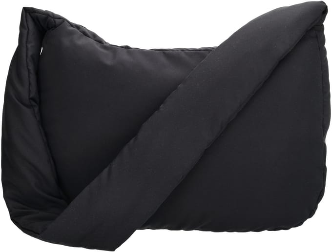 Beagles Calvia Schoudertas Dames - Handtas met meerdere vakken - Tas van Nylon en Polyester met ritssluiting - Zwart
