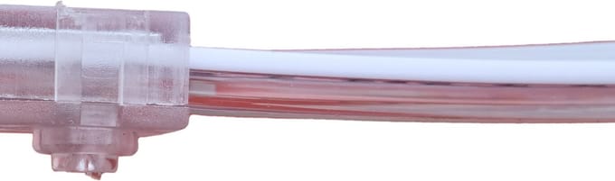 Lichtslang plat warmwit - 3000K - 3 meter | 230V AC - 120 LED's/m | sproeidicht IP65