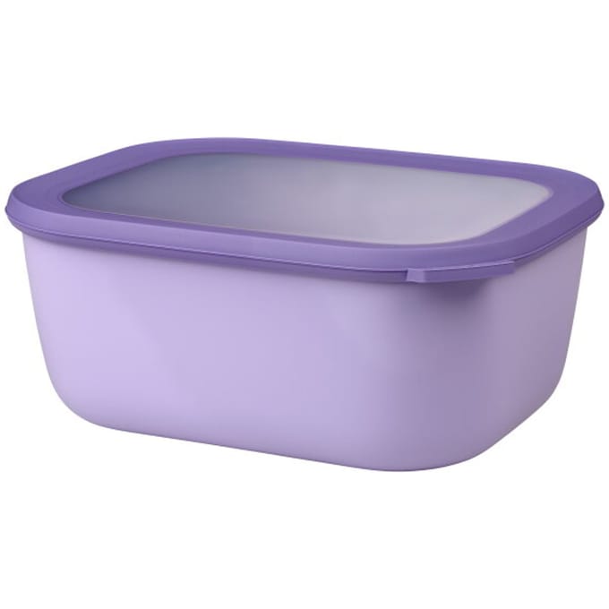 Mepal - Multikom Cirqula vershouddoos - 3000 ml - Rechthoekig - Vivid lilac