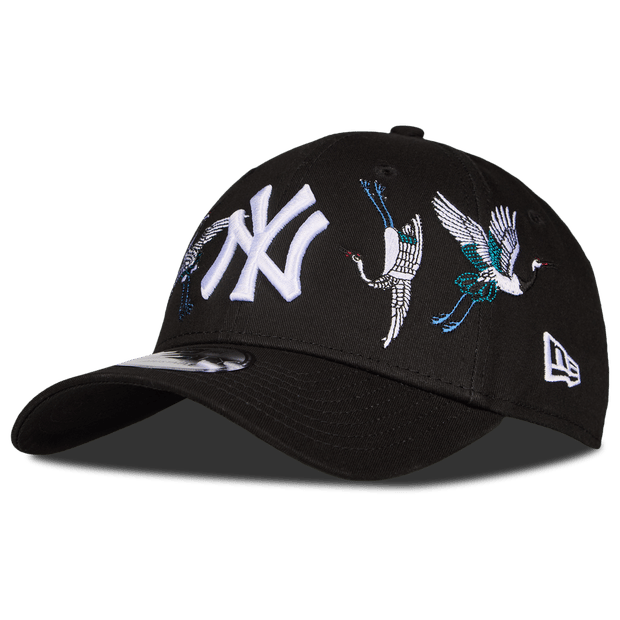 New Era 9FORTY Petten Unisex - Zwart - One Size