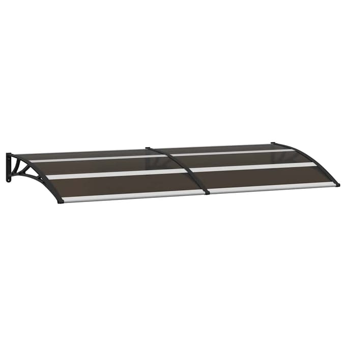 vidaXL - Deurluifel - 200x75 - cm - PC - zwart