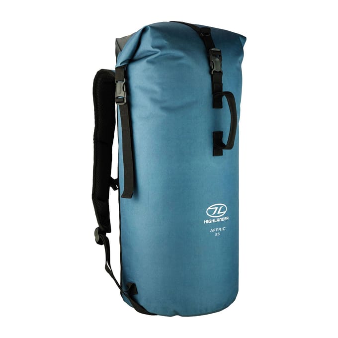 Highlander waterdichte rugzak drybag Affric 35 liter Cool Blue - Blauw