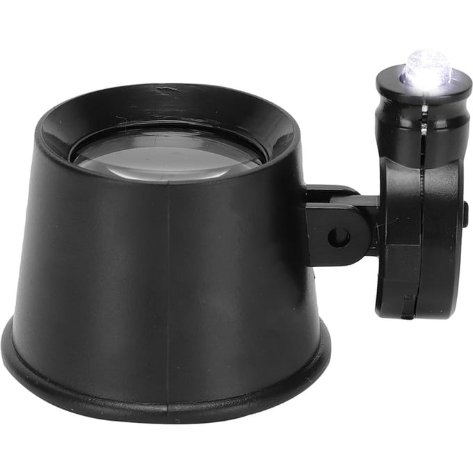 10X Vergrootglas Draagbaar LED Vergrootglas Oogvergrootglas voor Horloge Sieraden Repareren