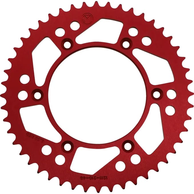 Achterste motor kroon in aluminium Moose Beta RR 300 2014
