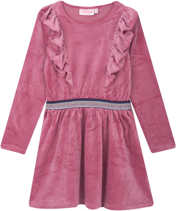 Someone BOLCOM-SG-52-A Meisjes Jurk - BRIGHT PINK