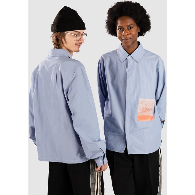 Jungles Jungles Flaming Dolphin Shirt blauw